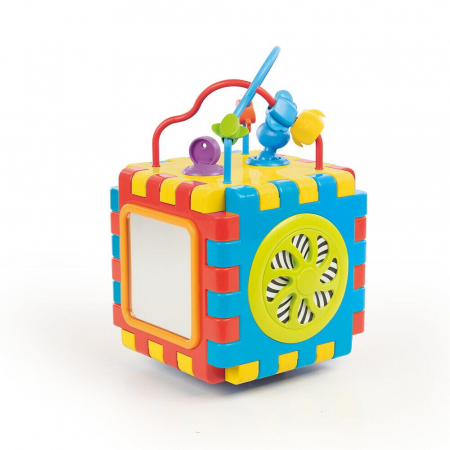 Jucarii educative - DOLU-Cub 2 in 1 cu activitati