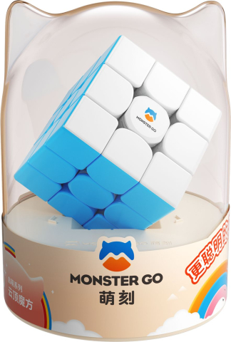 Jucarii educative - GANCUBE-Cub Gan Monster Go Mg Cloud Albastru Premium
