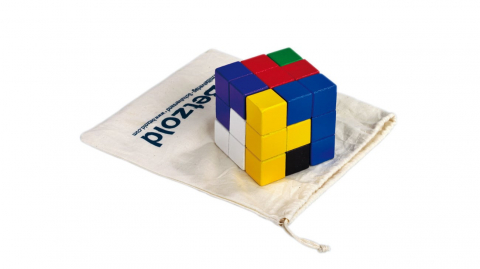 Betzold-Cuburi din lemn Colorate tip Cubissimo – Joc Educativ pentru Gândire Spațială și Matematică [1]