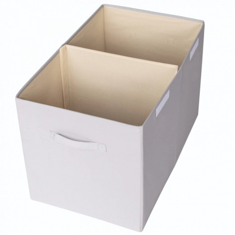 Gyerekszoba dekorációk - Cufar pliabil pentru camera copiilor, material reciclat Gri, 3 Sprouts