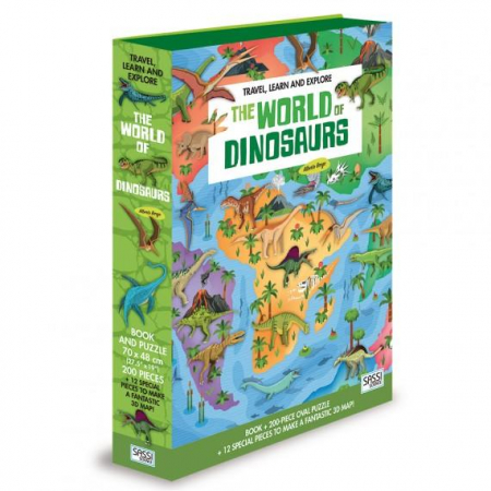 Memóriajátékok - Sassi-Cunoaste-si-exploreaza-Lumea-dinozaurilor