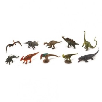 Jucarii +6 Ani - Collecta-Cutie-cu-10-minifigurine-Dinozauri-set-1
