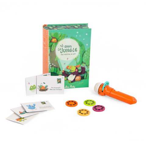 Moulin Roty-Cutie cu lanterna de proiectat povesti In jungla, Moulin Roty [7]