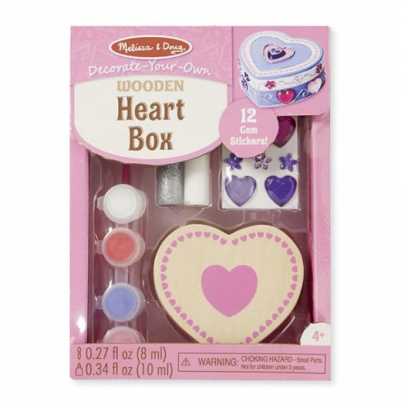 Gyerekszoba dekorációk - Melissa-Doug-Cutie-de-decorat-din-lemn-Inimioara
