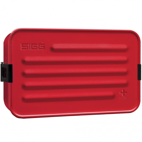 Játékok 3-5 éveseknek - Cutie din aluminiu pentru alimente Plus Red, L