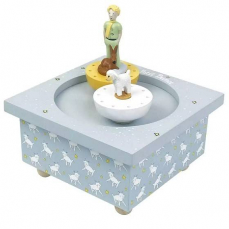 Cutii muzicale - Trousselier-Cutie muzicala magnetica gri, Micul Print