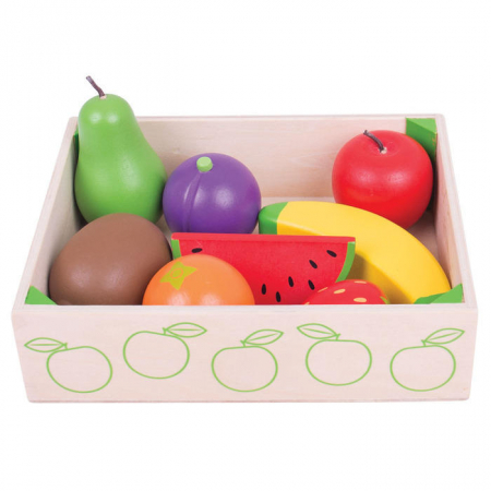 Jocuri si Jucarii Educative - BigJigs-Cutiuta-cu-fructe-din-lemn