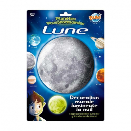 Olcsó ajándékok gyerekeknek - Buki-France-Decoratiuni-de-perete-fosforescente-Luna