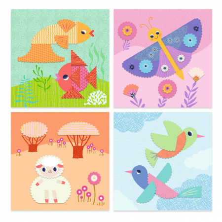 Djeco Decupaje Djeco cu foarfeca cu taietura ondulata [1]