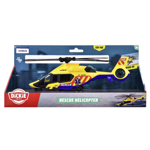 Jucarii sub 50 RON - Simba-Dickie Airbus H160 Elicopter De Salvare 23Cm