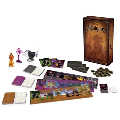 Játékok 9-12 éveseknek - Disney Villainous Evil Comes Prepared Expansion Pack