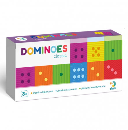 Oktató játékok - Dodo Domino clasic 28 piese 