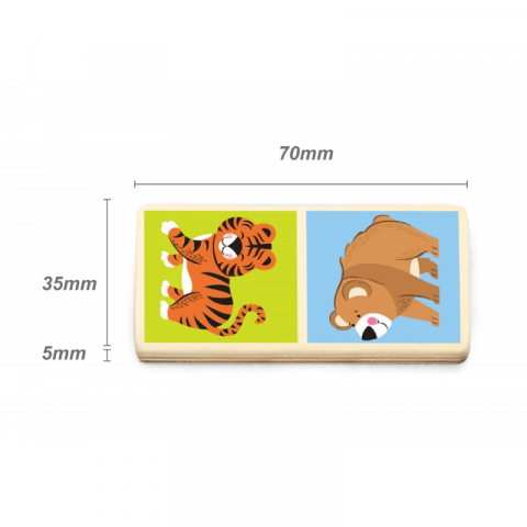 Viga-Domino cu imagini Animale salbatice, Viga [4]