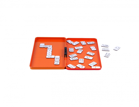 Jucarii educative - Purple Cow-Domino Magnetic