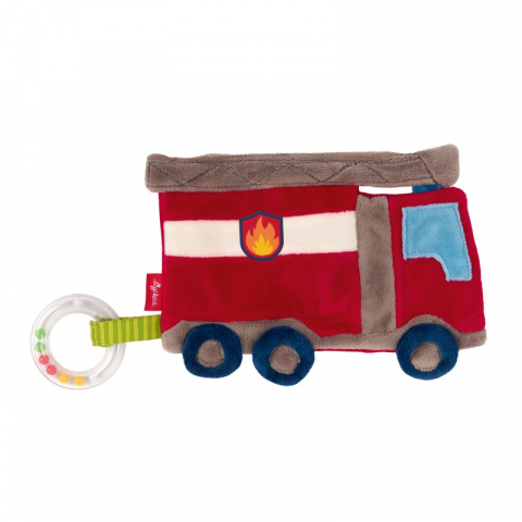 Jucarii 1-3 ani - Sigikid-Doudou comforter bebelusi Masina de pompieri, Sigikid
