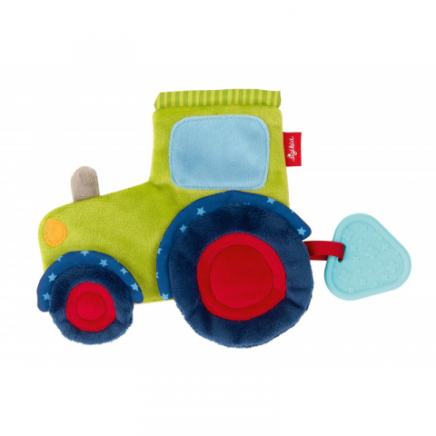 Jucarii 1-3 ani - Sigikid-Doudou comforter bebelusi Tractor, Sigikid
