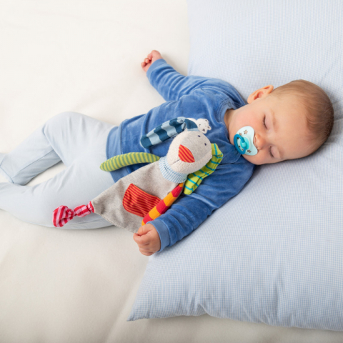 Sigikid-Doudou comforter Iepurasul Ringel Dingel Classic, Sigikid [4]
