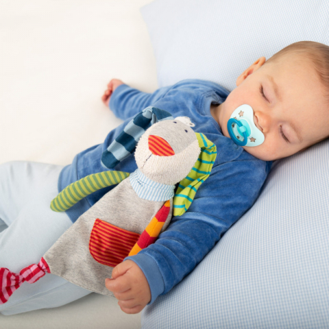 Sigikid-Doudou comforter Iepurasul Ringel Dingel Classic, Sigikid [5]