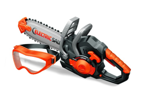 Oktató játékok - Drujba electrica cu ochelari de protectie RS Toys, pentru copii