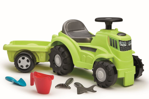 Simba-Ecoiffier Tractor Ride On Cu Remorca 85Cm [1]