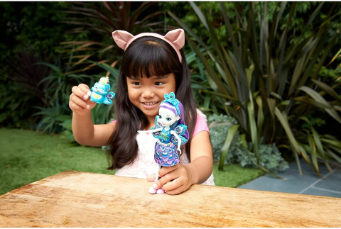 Mattel-Enchantimals Papusi Cu Animalute Patter Peakcock Si Flap [2]