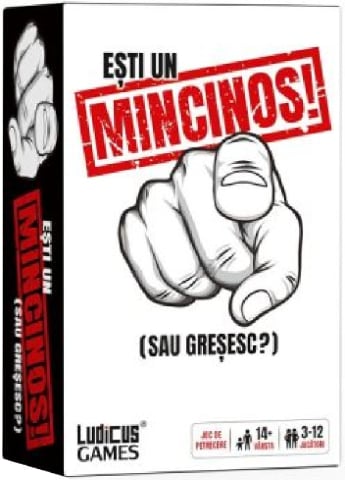 Oktató játékok - Esti un mincinos!, joc de petrecere, lb.romana
