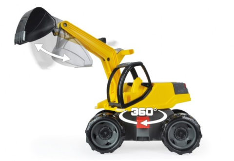 Oktató játékok - Excavator plastic cu cupa de 80 cm Lena