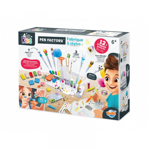 Jucarii 6-8 ani - BUKI France-Fabrica De Pixuri - Set creativ pentru copii
