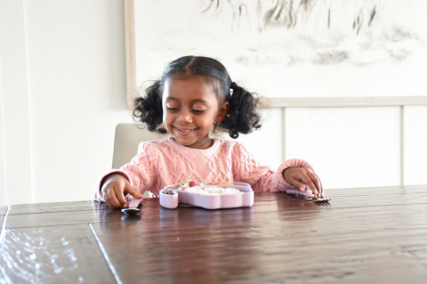 Farfurie Compartimentata Din Silicon Cu Ventuza, Melii, Pisica [6]