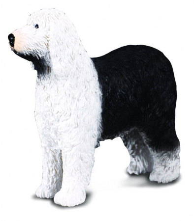 Játékállatok - Collecta-Caine-Ciobanesc-Englez-Animal-figurina