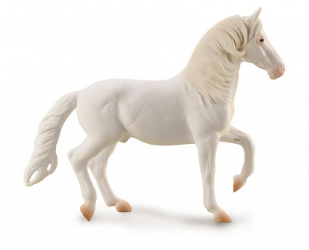 Háziállat figurák - Collecta-Figurina-cal-alb-Camarillo-pictata-manual-XL-Collecta