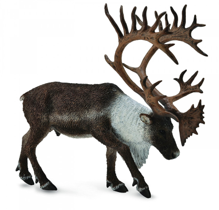 Szerepjátékok - Collecta-Caribu-mascul-XL-Animal-figurina
