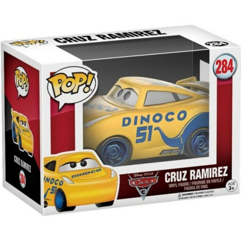 Jucarii 0-1 ani - Play by Play-Figurina din vinil Cruz Ramirez, Cars, 11 cm