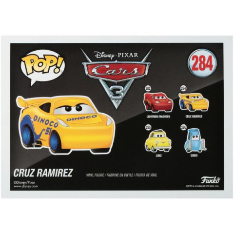 Play by Play-Figurina din vinil Cruz Ramirez, Cars, 11 cm [3]