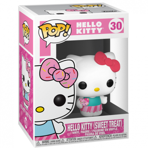 Jucarii 0-1 ani - Play by Play-Figurina din vinil Hello Kitty Sweet Treat, 7 cm