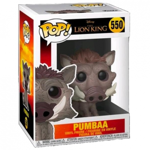 Jucarii 0-1 ani - Play by Play-Figurina din vinil Pumbaa, Lion King, 9 cm