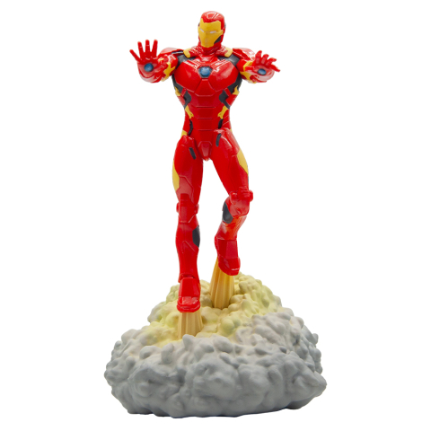 Jucarii educative - Bullyland-Figurina Iron Man Marvel - Jucarie Erou, Colectie Avengers, Cadou pentru Copii si Fani Marvel