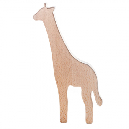 Figurina de pictat din lemn - Girafa