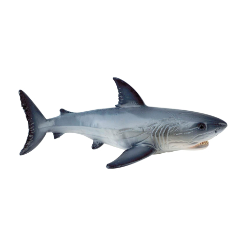 Oktató játékok - Figurina Marele Rechin Alb - Jucarie Cu Animal Marin, Realist pentru Colectie Copii