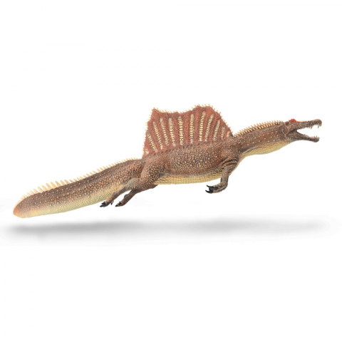Figurine - Collecta Figurina pictata manual dinozaur Spinosaurus innotand cu mandibula mobila