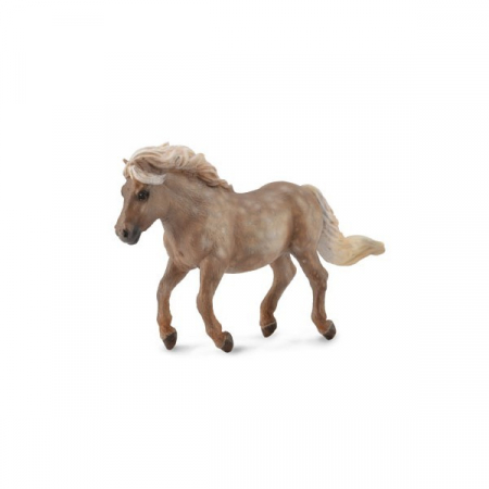 Animale de jucarie - Collecta-Ponei-Argintiu-Pestrit-Shetland-M-Animal-figurina