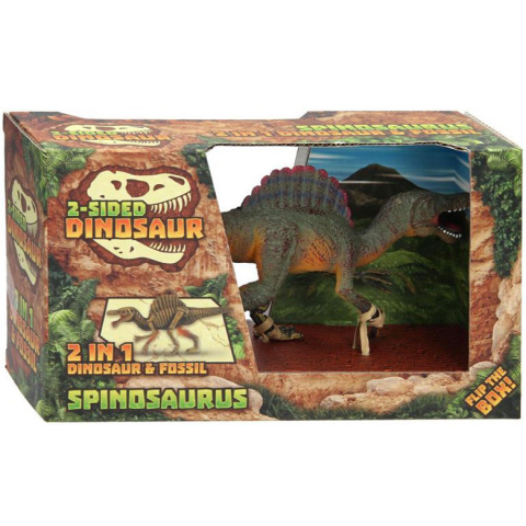 Játékok 3-5 éveseknek - Figurina Spinosaurus 2 in 1 dinozaur si fosila