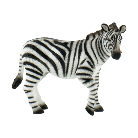 Oktató játékok - Figurina Zebra pentru Colectie - Jucarie Animale Salbatice, Model Realist