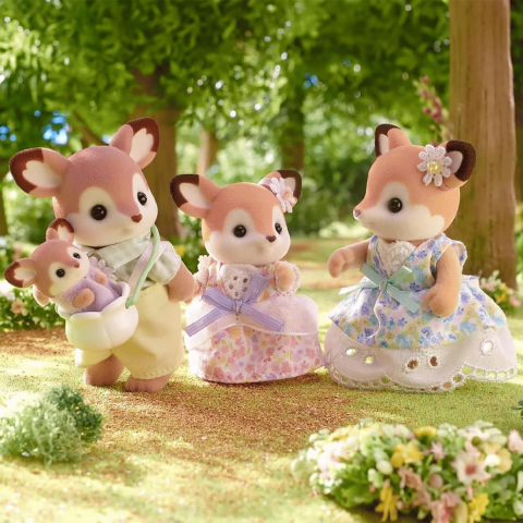 Epoch-Figurine Sylvanian Families-Familia Caprioarelor [2]