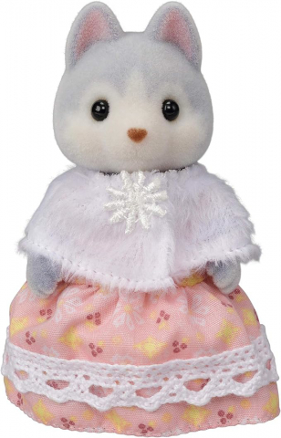 Epoch -Figurine Sylvanian Families - Familia Catelusilor Husky [2]