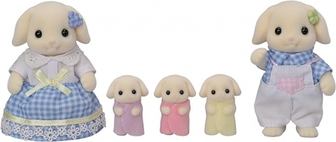 Epoch -Figurine Sylvanian Families - Familia Iepurasilor Flora [2]