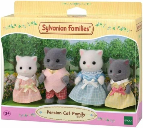 Figurine Sylvanian Families-Familia Pisicutelor Persane [1]