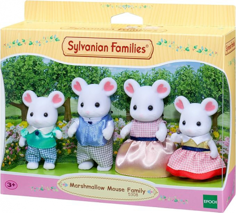 Szerepjátékok - Epoch -Figurine Sylvanian Families - Familia Soriceilor