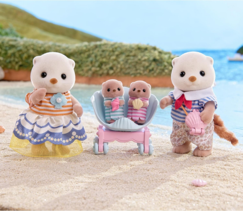 Figurine Sylvanian Families-Familia Vidrelor De Mare [3]