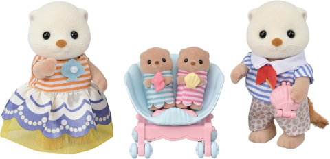 Oktató játékok - Figurine Sylvanian Families-Familia Vidrelor De Mare
